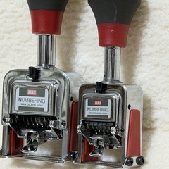 事務用品 MAX ナンバリング　定価2万程の画像