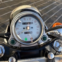 【動画あり】 エストレヤ250RS クラッシック　レトロタイヤ前後バリ山の画像