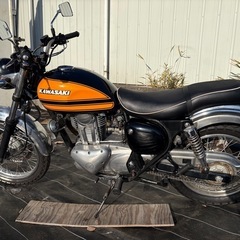 【動画あり】 エストレヤ250RS クラッシック　レトロタイヤ前後バリ山の画像