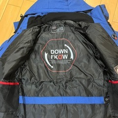 ダウンジャケット　サイズM　ブルーの画像