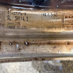 19インチ　ホイール　の画像