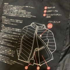 定価2万ほど　加熱式コート　ジャケットの画像