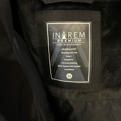 INAREM プレミアム防水防寒ジャケットブラック2025年版の画像
