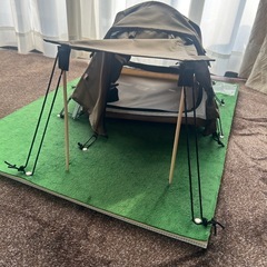 【美品】ミニチュアテント　イグニオ　ジオラマ　展示用テント　キャンプの画像