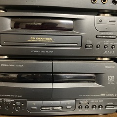 Panasonic CD 、ラジオ、カセットオーディオの画像