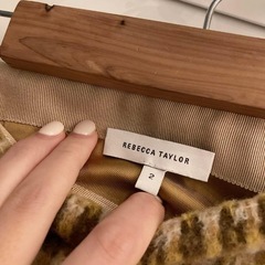 2万円以上の品　Rebecca Taylor チェック柄タイトスカートの画像