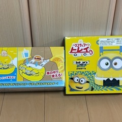 【ミニオンズ「ドリンク＆フードトレイ」、ミニオンズ「ドリンク＆フードホルダー」の画像