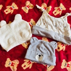 ベビー帽子セットの画像