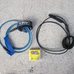 ■中古ｻｰﾌｨﾝｾｯﾄ(ｻｰﾌﾎﾞｰﾄﾞ6.5ft、Long Sleeve Spring Wet suit、ﾘｰｼｭｺｰﾄﾞ、ﾄﾛﾋﾟｶﾙﾜｯｸｽ) 波乗りデビュー用に！の画像