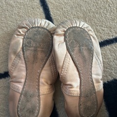 チャコット バレエシューズ 17.5cm ピンク 正規品 練習用　Chacottの画像