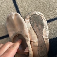 チャコット バレエシューズ 17.5cm ピンク 正規品 練習用　Chacottの画像