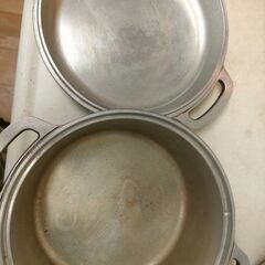 アルミ無水鍋20センチの画像