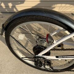 20インチ折りたたみ自転車 シマノ製6段変速  田川郡香春町の画像