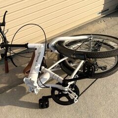 20インチ折りたたみ自転車 シマノ製6段変速  田川郡香春町の画像