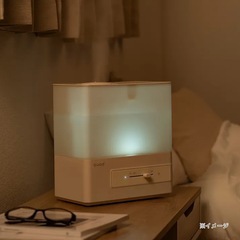 【カインズ 加湿器】上部給水式 超音波加湿器 ERU MOIST アイボリー QS540の画像