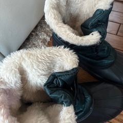 スノーブーツ　27センチ　1回使用　美品　スパイク付の画像