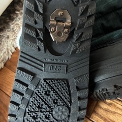 スノーブーツ　27センチ　1回使用　美品　スパイク付の画像