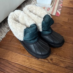 スノーブーツ　27センチ　1回使用　美品　スパイク付の画像