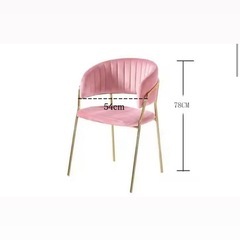 リビングチェア　ドレッサー　チェア　スツール　グレーの画像