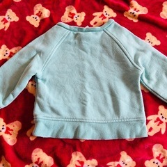 GAP 水色 フリル トレーナーの画像