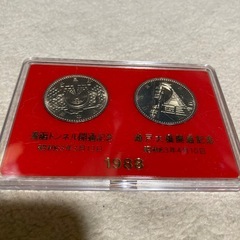 500円記念硬貨プルーフ 青函トンネル開通記念、瀬戸大橋開通記念 の画像