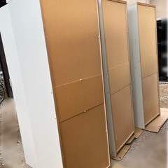年内に取りに来てくれる方は3台まとめて
1,500円でOK！ ロッカー　収納棚　衣装ケース の画像