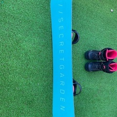 スノーボード・ブーツのセットの画像