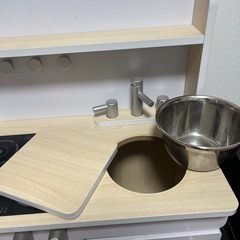 おままごとキッチン ※取っ手が取れていますの画像
