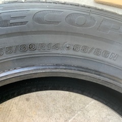 未使用品 ブリヂストン エコピア R710 2025年製 155/80R14 88/86N 1本の画像