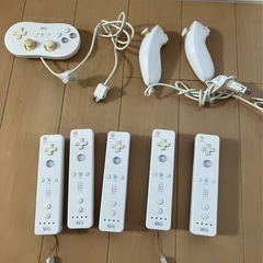 ニンテンドー　Nintendo Wii  ソフトとコントローラー付きの画像