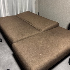 【ニトリ】ソファー・オットマンセット　の画像