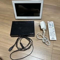 Panasonicポータブルテレビ　ジャンク品の画像