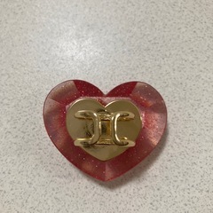 ハローキティ キティちゃん リング 指輪 ハート　キラキラ ピンク ゴールドの画像