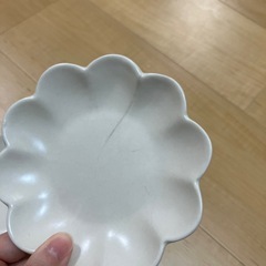 花　小皿　2枚の画像