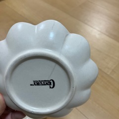 花　小皿　2枚の画像
