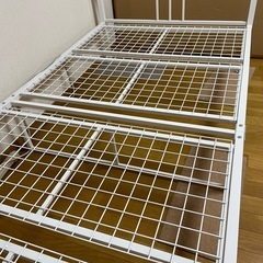 解体してます軽自動車OK  ニトリ　ベッドフレームの画像