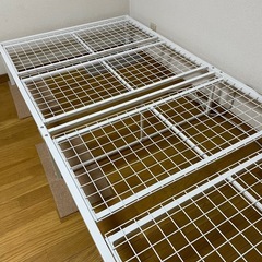 解体してます軽自動車OK  ニトリ　ベッドフレームの画像