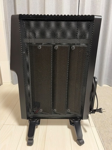 【美品】シロカ siroca 遠赤軽量ヒーター かるポカ ブラック SN-M351-K