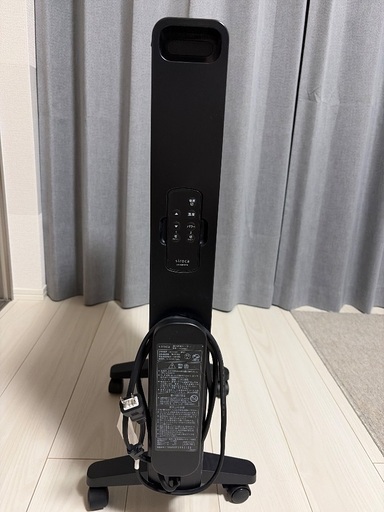 【美品】シロカ siroca 遠赤軽量ヒーター かるポカ ブラック SN-M351-K