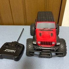 Jeep Rubicon ラジコンカー 赤の画像