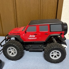 Jeep Rubicon ラジコンカー 赤の画像