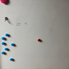 両面脚付き ホワイトボード 幅1200mmの画像