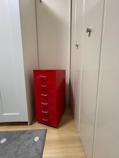 値引き交渉可】IKEAHELMER（ヘルメル）引き出しユニット（キャスター