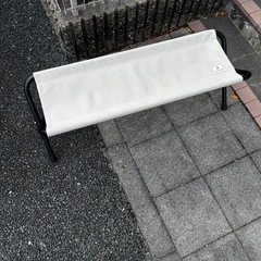 スノーピーク　snowpeak　FDベンチ　アイボリーの画像