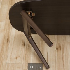 ニトリ折りたたみテーブルの画像