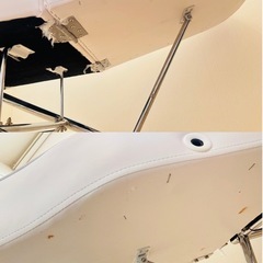 【エステ・マツエクベッド】ヘッド マッサージベッド チェア　整体 施術　リクライニングの画像