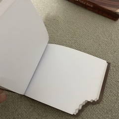 無料でどうぞ！チョコレート型メモです☺️の画像