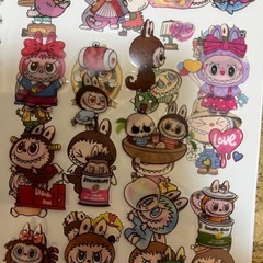 ラブブ　シール帳の画像