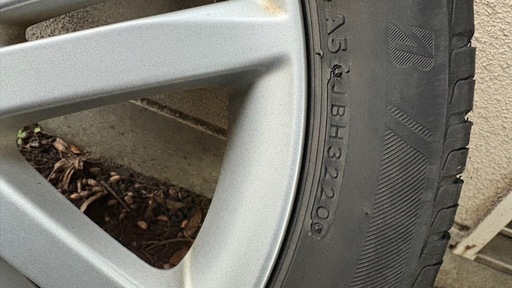 ダイハツ　ムーヴ　la100s  15インチ　純正ホイール　165/55R15