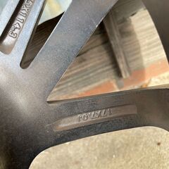 50系RAV4ハリアー 4本セットスタッドレスタイヤ+ホイールの画像